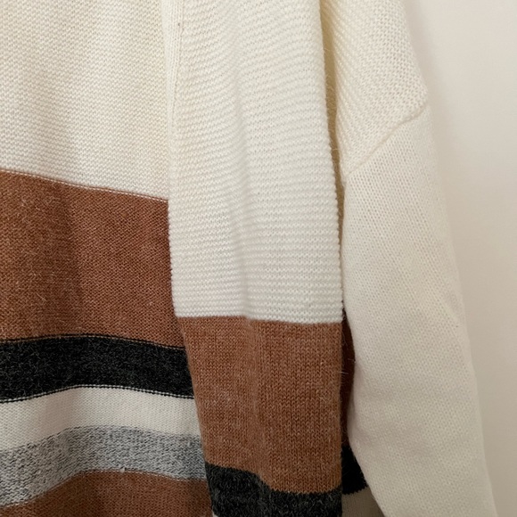 Striped Long Cardigan - Picture 5 of 5